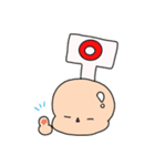 はげてる赤ちゃん（癒）（個別スタンプ：24）
