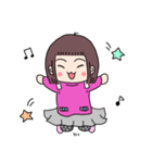 パッツンみなちゃんの毎日（個別スタンプ：8）