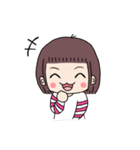 パッツンみなちゃんの毎日（個別スタンプ：9）