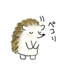 ハリネズミ師匠のLINEスタンプ（個別スタンプ：22）