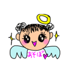 ゆかりん手書き天使たち1（個別スタンプ：2）