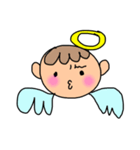 ゆかりん手書き天使たち1（個別スタンプ：3）