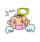 ゆかりん手書き天使たち1（個別スタンプ：4）