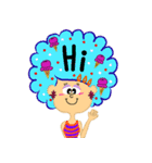 AFRO Girls（個別スタンプ：9）