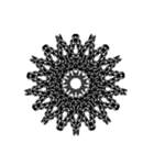 ❃クールな幾何学模様❃（個別スタンプ：9）