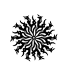 ❃クールな幾何学模様❃（個別スタンプ：22）