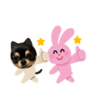 チョコ＆ミルク＆くぅちゃん♡♡（個別スタンプ：8）