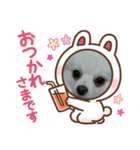 チョコ＆ミルク＆くぅちゃん♡♡（個別スタンプ：9）