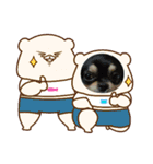 チョコ＆ミルク＆くぅちゃん♡♡（個別スタンプ：12）