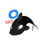 シャチの日常会話LINEスタンプ（個別スタンプ：13）