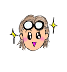 ゆかりん手書き なおちゃん1（個別スタンプ：6）