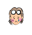 ゆかりん手書き なおちゃん1（個別スタンプ：9）