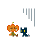 カクカクハロウィン（個別スタンプ：14）