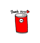 can缶 アニメーションスタンプ（個別スタンプ：4）