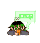 アンテナ女子（個別スタンプ：9）