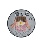 妖怪あまびえ  コロナ退散（個別スタンプ：35）