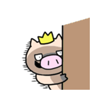 ブタきんぐとチキぱん（個別スタンプ：11）