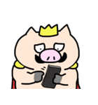 ブタきんぐとチキぱん（個別スタンプ：24）