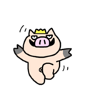 ブタきんぐとチキぱん（個別スタンプ：36）