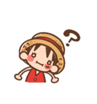 ONE PIECE  ゆるわらの一味（個別スタンプ：25）