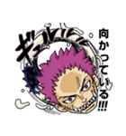 ONE PIECE カタクリ もちもち スタンプ（個別スタンプ：19）