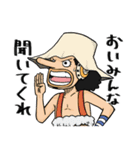 ウソップの病気とウソ(ONE PIECE)（個別スタンプ：1）