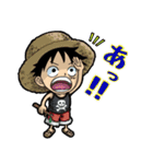 ONE PIECE コルボ山の悪ガキ3兄弟（個別スタンプ：4）