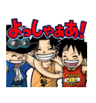 ONE PIECE コルボ山の悪ガキ3兄弟（個別スタンプ：25）