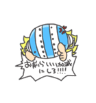 ONE PIECE ゆるいキラーの武人スタンプ（個別スタンプ：38）