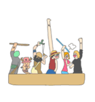ONE PIECEっぽい（個別スタンプ：40）