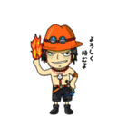 ONE PIECE ＆ KO_1_RO（個別スタンプ：33）