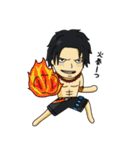 ONE PIECE ＆ KO_1_RO（個別スタンプ：34）