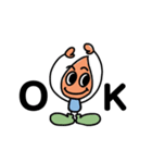 きんがすキャラクター（個別スタンプ：4）