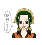 ONE PIECEの女の子達（個別スタンプ：14）