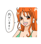 ONE PIECEの女の子達（個別スタンプ：30）