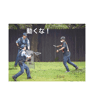 警察官パトカー①（個別スタンプ：6）