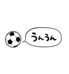 【省スペース】しゃべるサッカー（個別スタンプ：34）