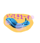 お魚実写ワンフレーズ（個別スタンプ：7）
