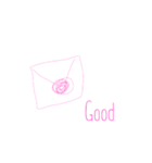 simple stamp is best（個別スタンプ：9）