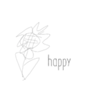 simple stamp is best（個別スタンプ：14）