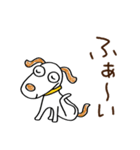がんばらない☆犬のウッピー（個別スタンプ：4）