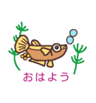 福島弁 魚と仲間たちスタンプ（個別スタンプ：1）