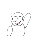 白ペちくん（個別スタンプ：5）
