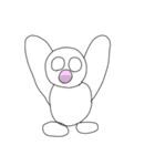 白ペちくん（個別スタンプ：6）