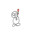 白ペちくん（個別スタンプ：7）