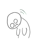 白ペちくん（個別スタンプ：8）