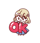 ユキちゃんは僕にだってやさしい。（個別スタンプ：1）