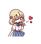 ユキちゃんは僕にだってやさしい。（個別スタンプ：3）