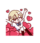 ユキちゃんは僕にだってやさしい。（個別スタンプ：4）