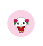 ローズパピィ（個別スタンプ：6）